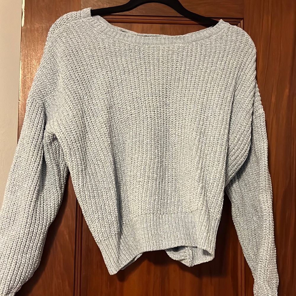 Light blue sweater